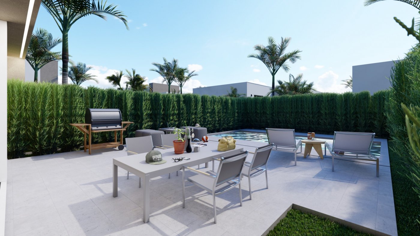 New Build - 3 Bedroom 3 Bathroom Villa in Los Urrutias - Estrella De Mar  - Murcia