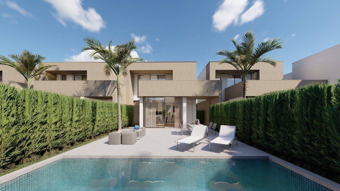 New Build - 3 Bedroom 3 Bathroom Villa in Los Urrutias - Estrella De Mar  - Murcia