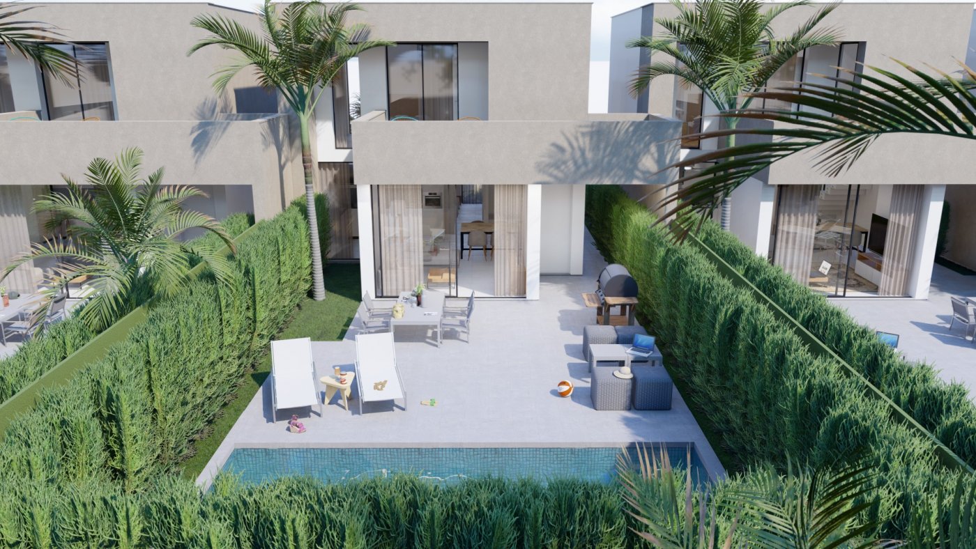 New Build - 3 Bedroom 3 Bathroom Villa in Los Urrutias - Estrella De Mar  - Murcia