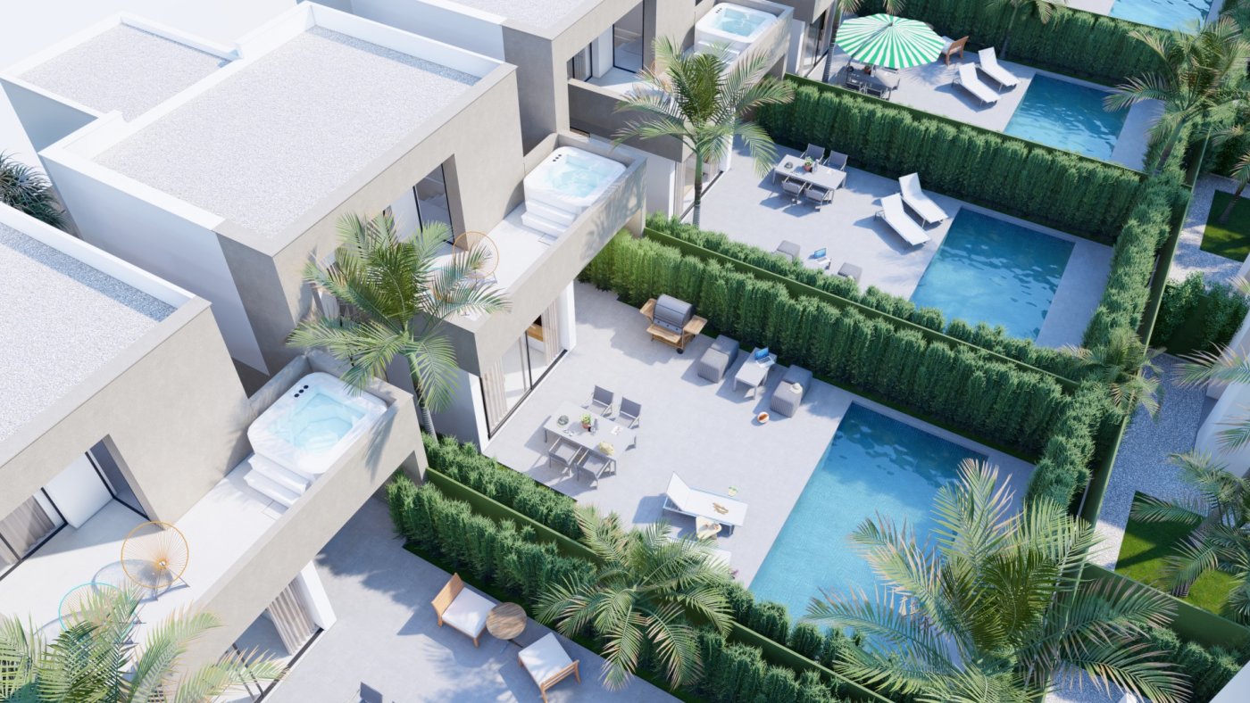 New Build - 3 Bedroom 3 Bathroom Villa in Los Urrutias - Estrella De Mar  - Murcia