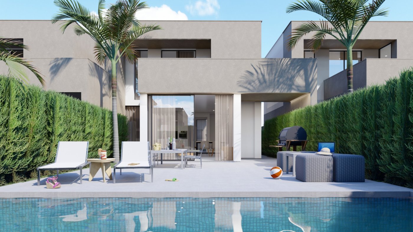 New Build - 3 Bedroom 3 Bathroom Villa in Los Urrutias - Estrella De Mar  - Murcia