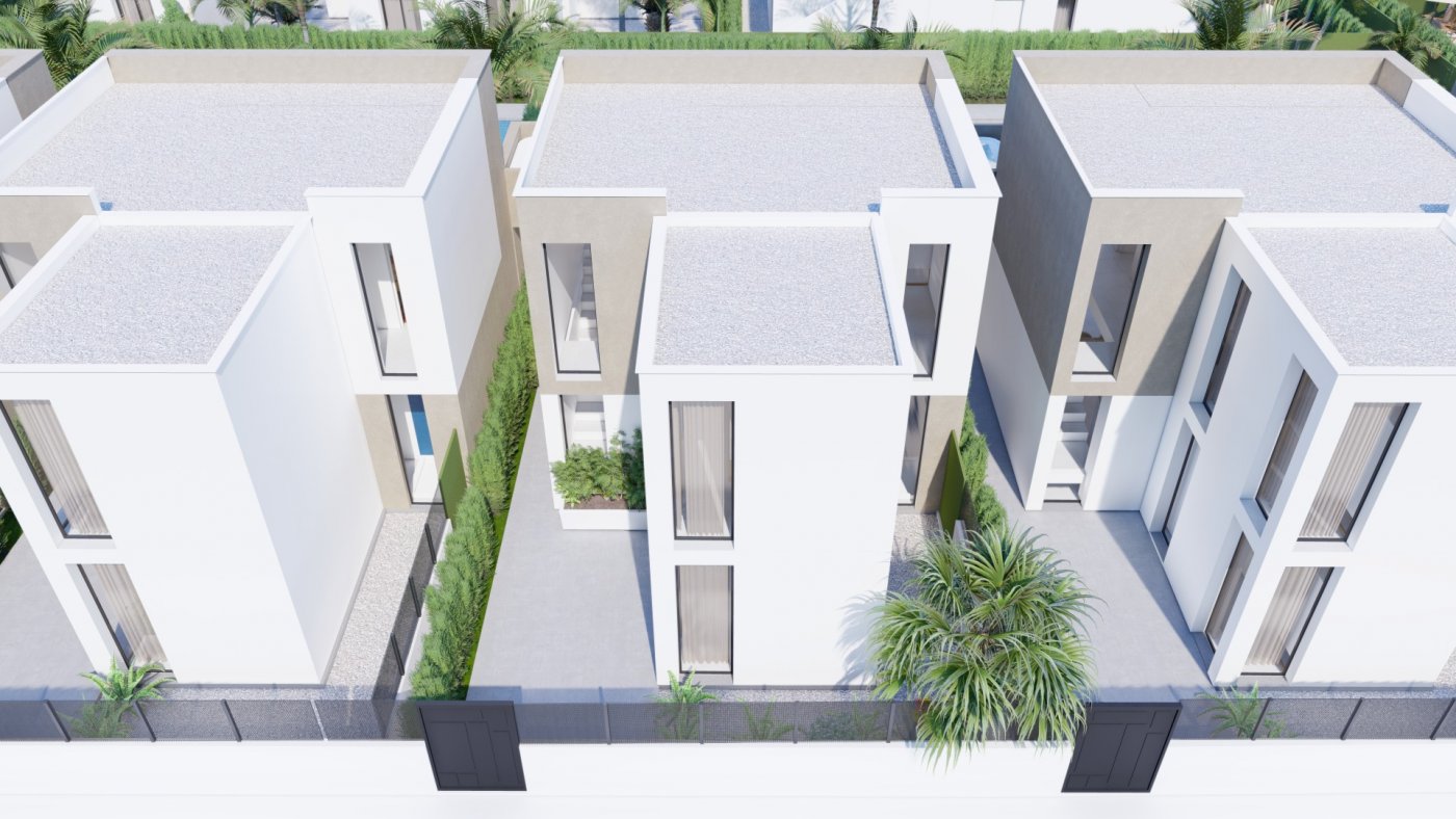 New Build - 3 Bedroom 3 Bathroom Villa in Los Urrutias - Estrella De Mar  - Murcia