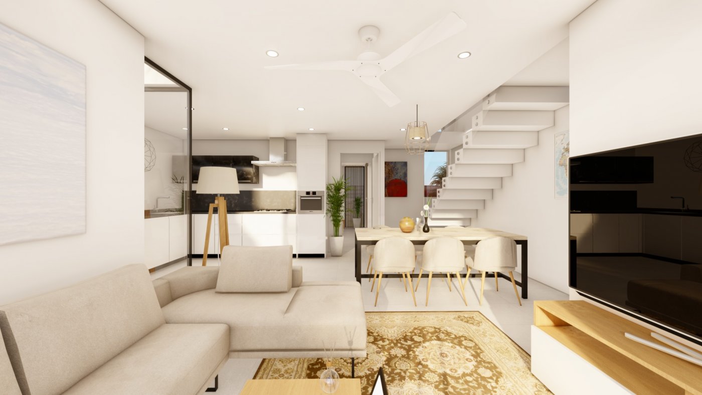 New Build - 3 Bedroom 3 Bathroom Villa in Los Urrutias - Estrella De Mar  - Murcia