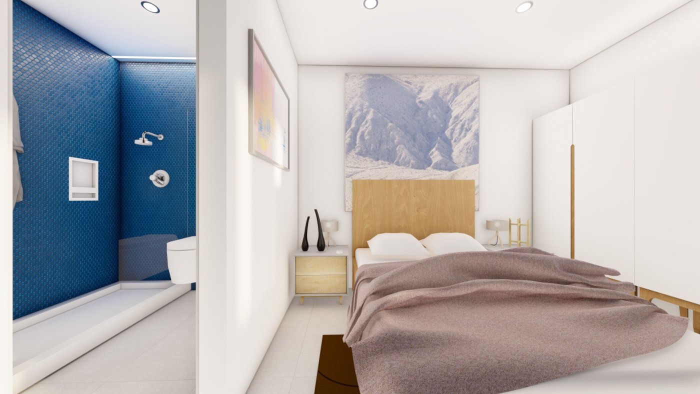 New Build - 3 Bedroom 3 Bathroom Villa in Los Urrutias - Estrella De Mar  - Murcia