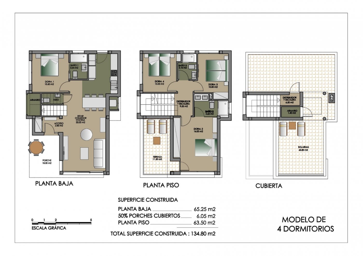 For sale - 4 Bedroom 3 Bathroom Villa in San Miguel de Salinas - Cerro Del Sol  - Alicante