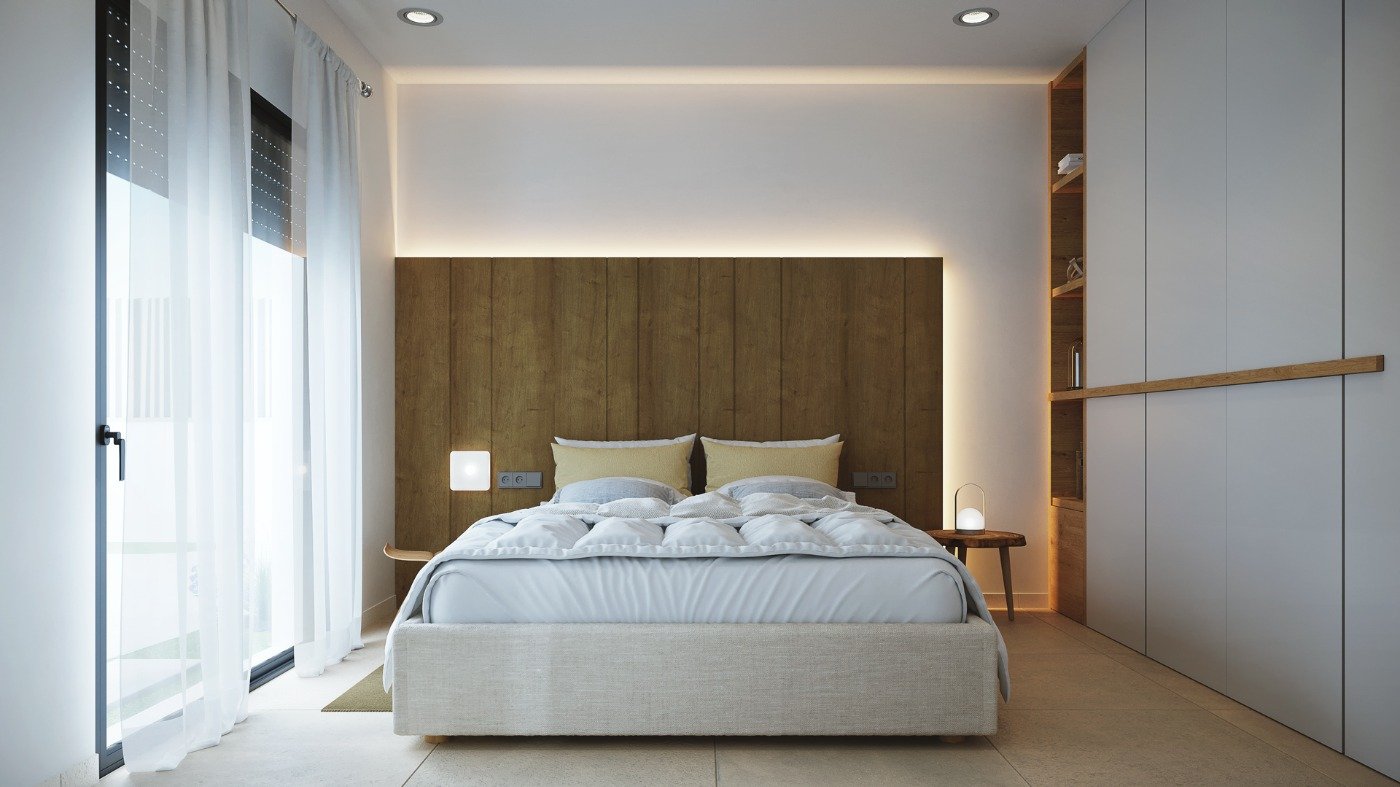 New Build - 4 Bedroom 2 Bathroom Villa in Baños y Mendigo - Altaona Golf  - Murcia