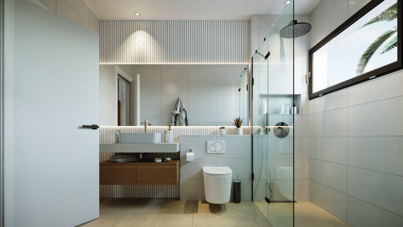 New Build - 4 Bedroom 2 Bathroom Villa in Baños y Mendigo - Altaona Golf  - Murcia