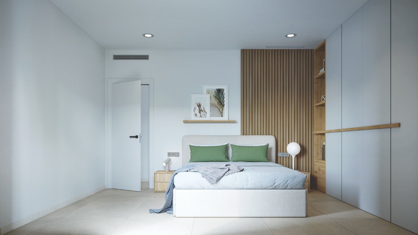 New Build - 4 Bedroom 2 Bathroom Villa in Baños y Mendigo - Altaona Golf  - Murcia