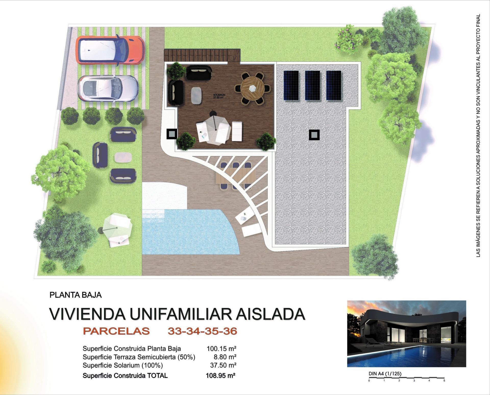 For sale - 3 Bedroom 3 Bathroom Villa in Los Montesinos - La Herrada  - Alicante