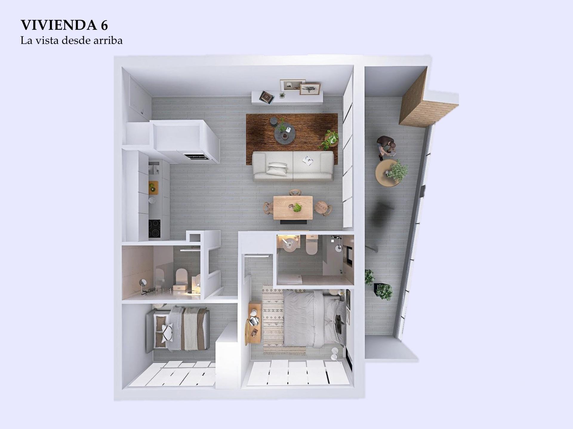 For sale - 2 Bedroom 2 Bathroom Apartment in Torrevieja - Playa Del Cura  - Alicante