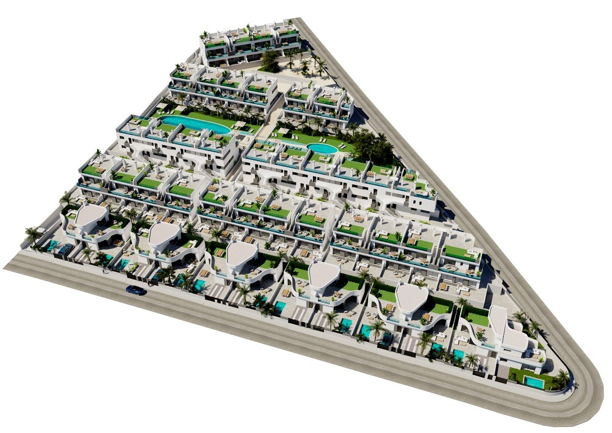 For sale - 2 Bedroom 2 Bathroom Bungalow in Torrevieja - Lago Jardín II  - Alicante