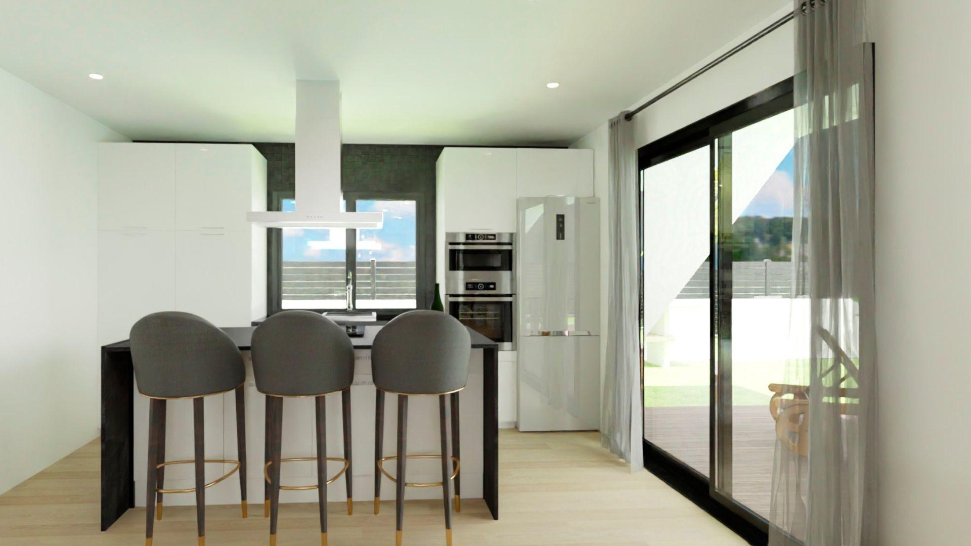 For sale - 3 Bedroom 2 Bathroom Villa in Hondón de las Nieves - Urbaniz La Montañosa  - Alicante