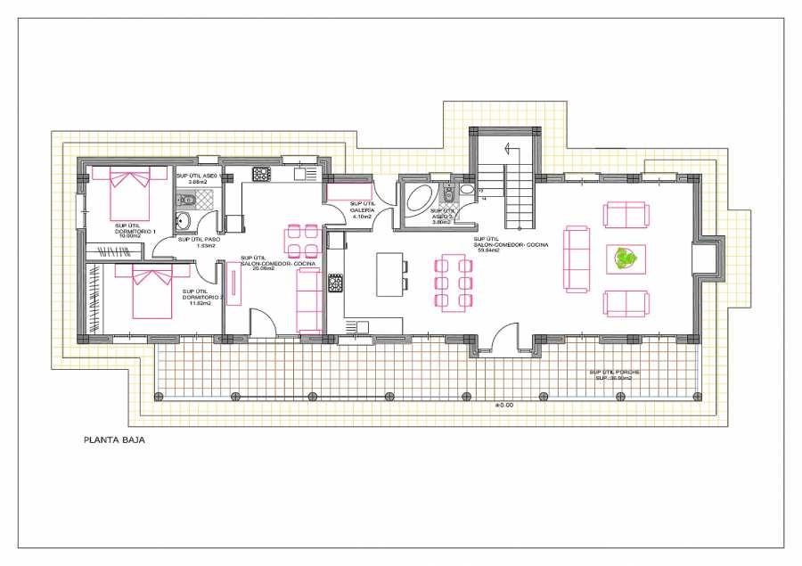 For sale - 4 Bedroom 3 Bathroom Villa in Pinoso - Camino Del Prado  - Alicante