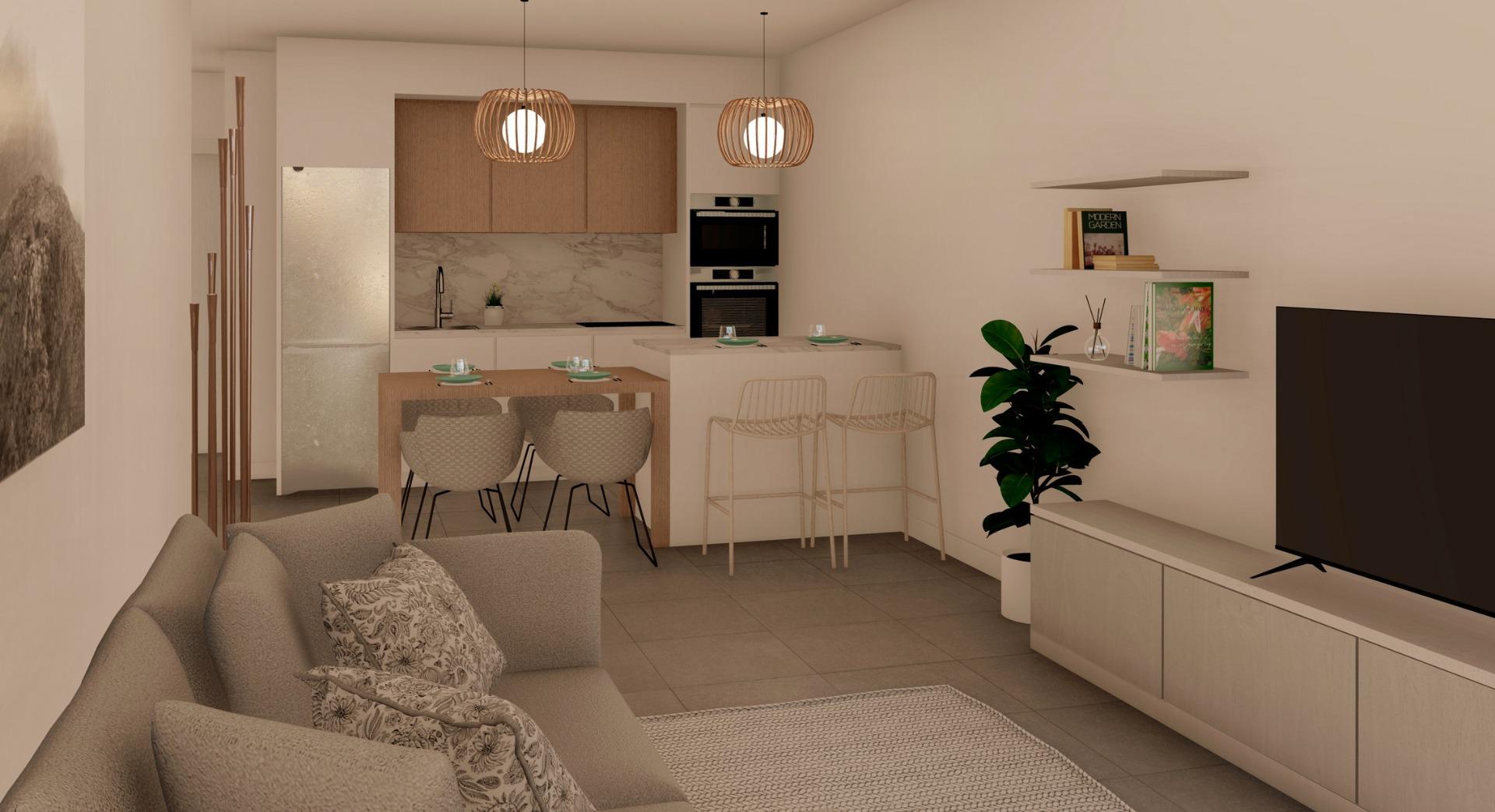 New Build - 2 Bedroom 2 Bathroom Bungalow in Torre Pacheco - Roldán  - Murcia