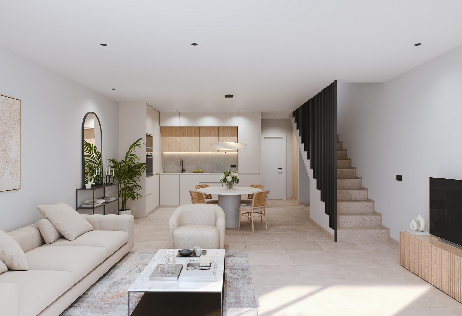 New Build - 3 Bedroom 2 Bathroom Villa in San Pedro del Pinatar - Los Antolinos  - Murcia