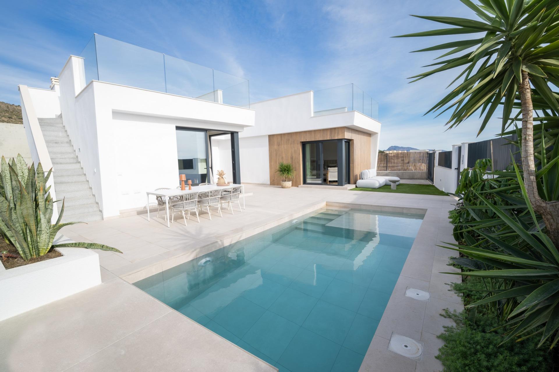 New Build - 3 Bedroom 2 Bathroom Villa in Baños y Mendigo - Altaona Golf  - Murcia