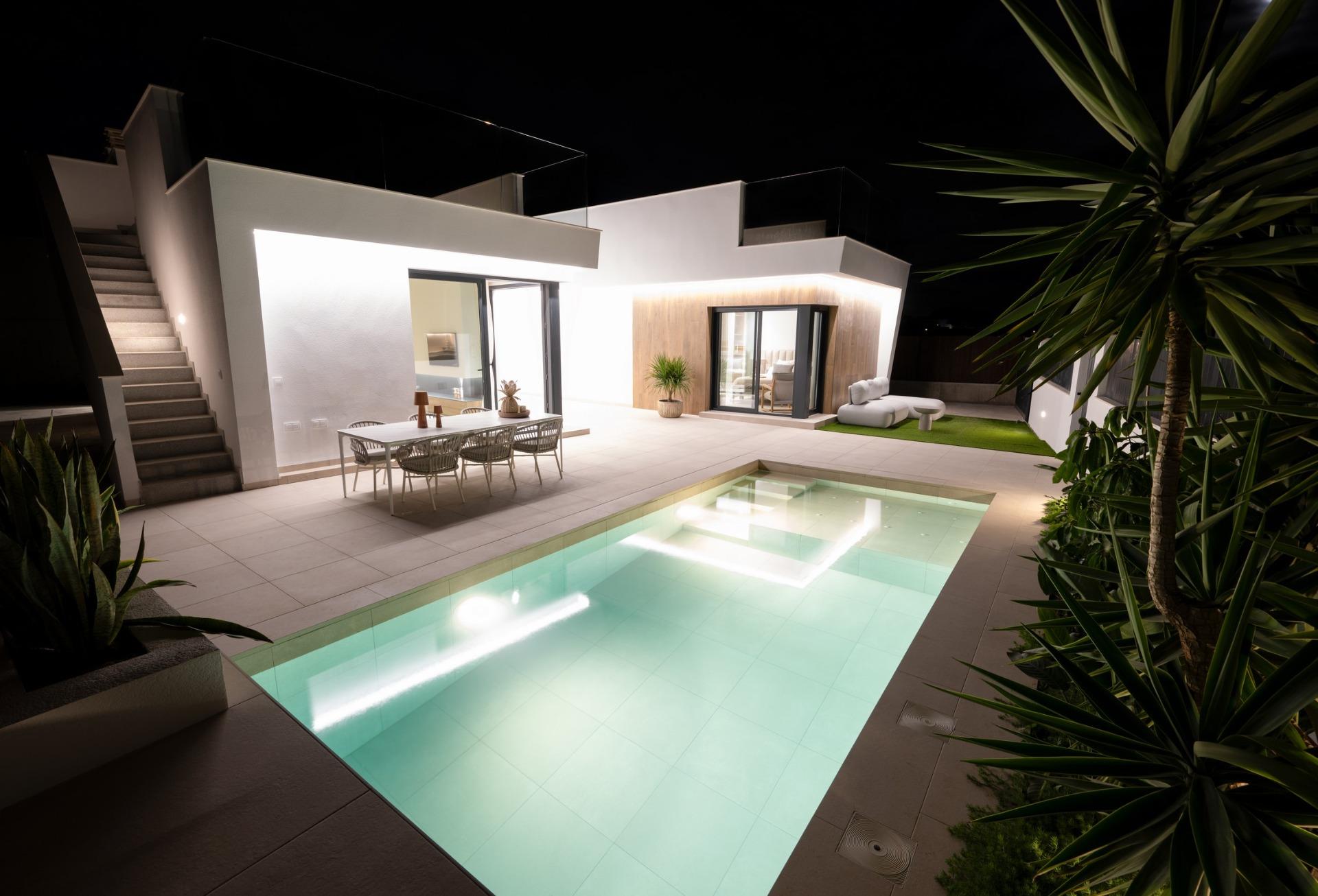 New Build - 3 Bedroom 2 Bathroom Villa in Baños y Mendigo - Altaona Golf  - Murcia