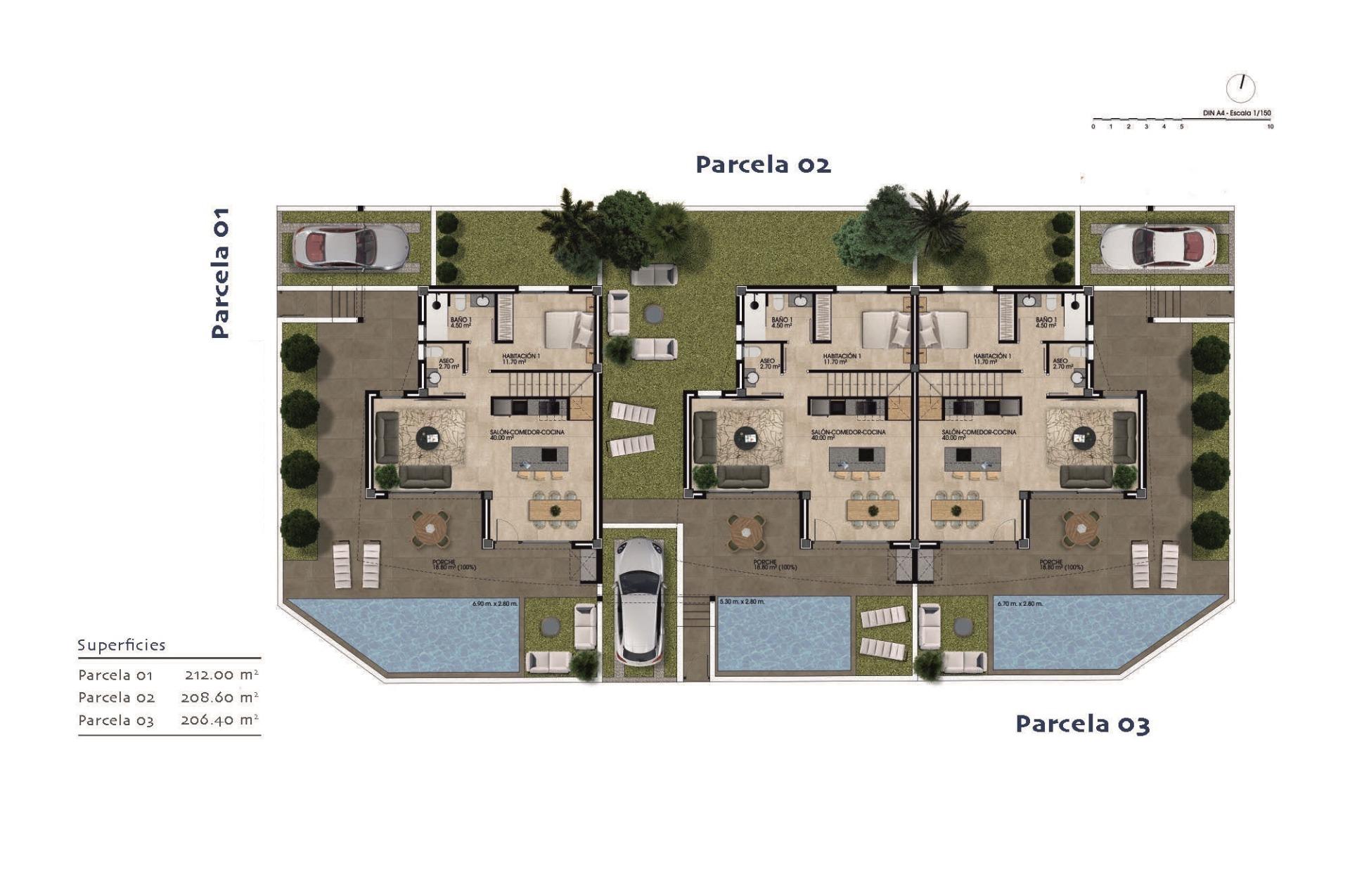 For sale - 3 Bedroom 3 Bathroom Villa in Dolores - polideportivo  - Alicante