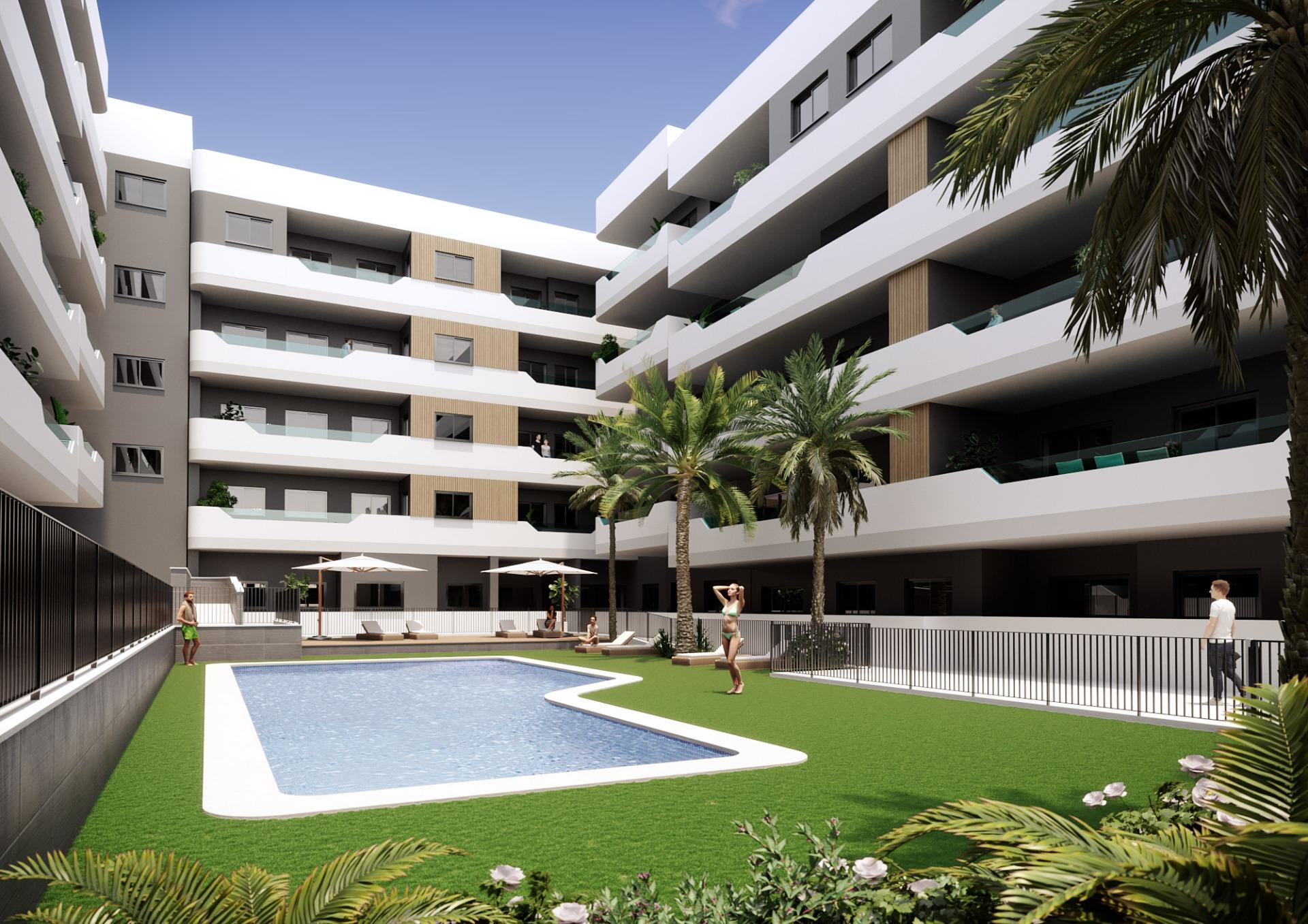 For sale - 3 Bedroom 2 Bathroom Apartment in Santa Pola - Estacion de autobuses  - Alicante