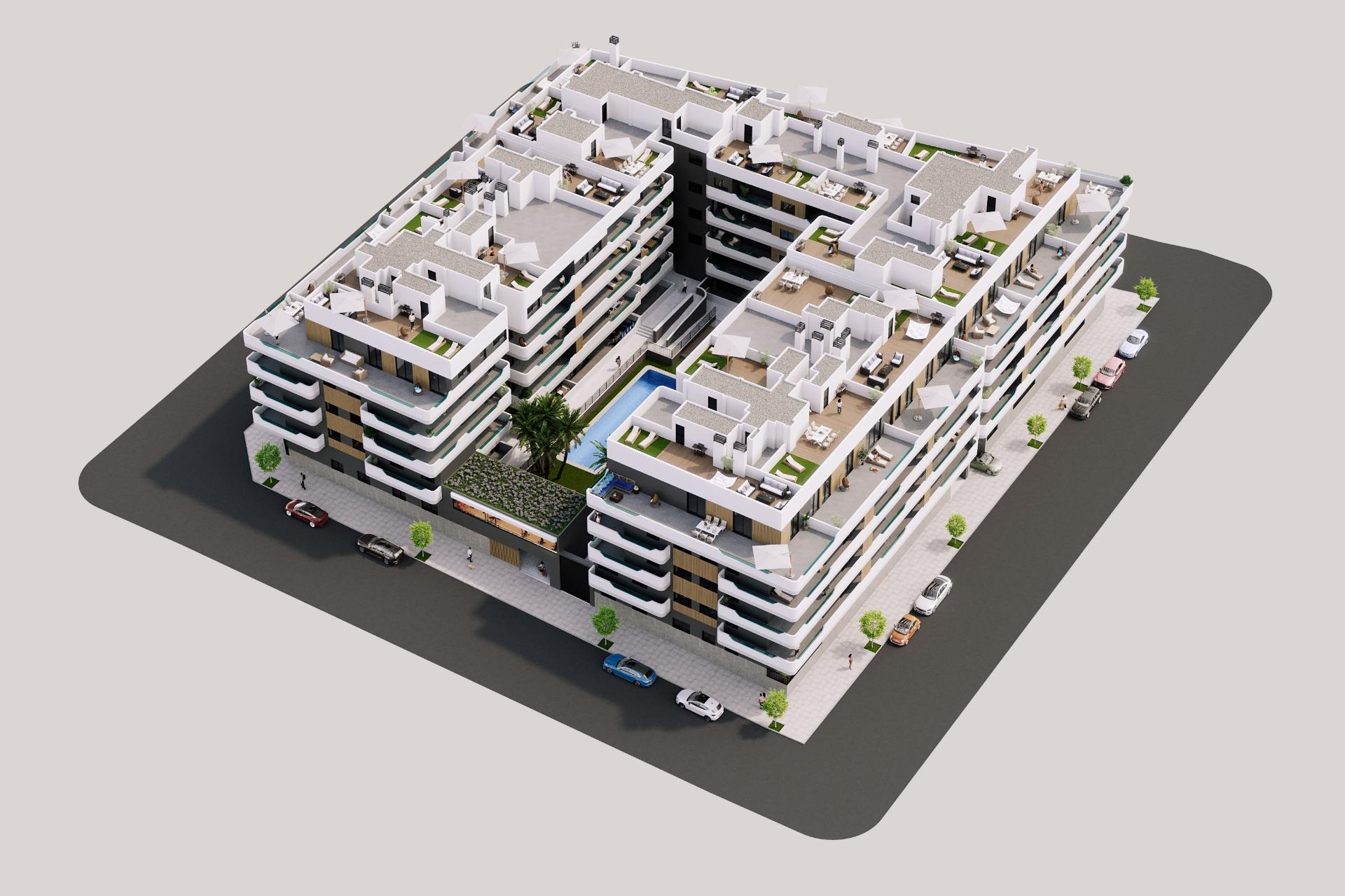 For sale - 3 Bedroom 2 Bathroom Apartment in Santa Pola - Estacion de autobuses  - Alicante