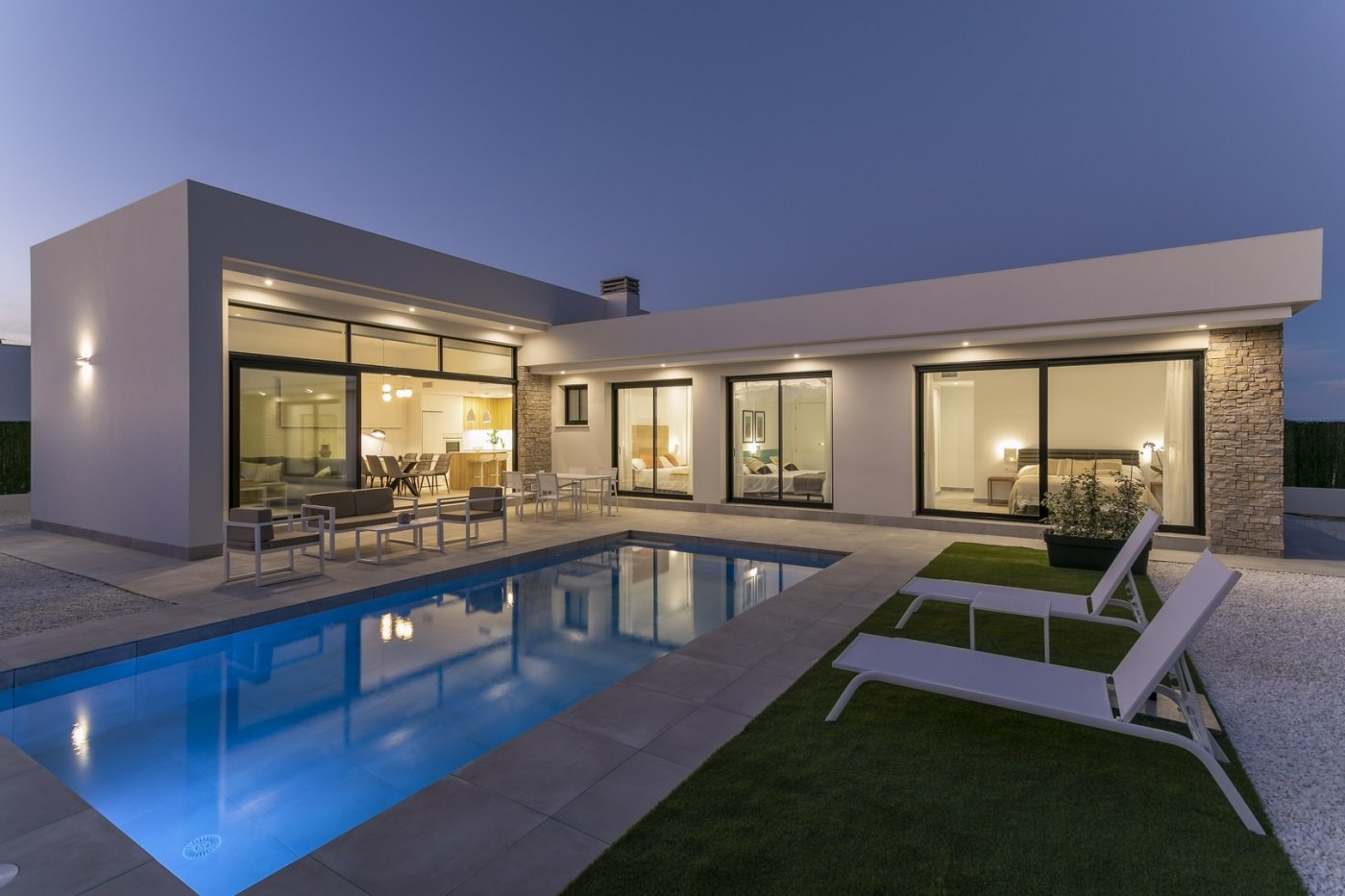 For sale - 3 Bedroom 2 Bathroom Villa in Calasparra - Coto Riñales  - Murcia