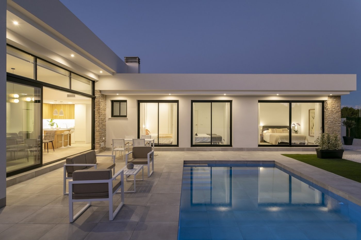 For sale - 3 Bedroom 2 Bathroom Villa in Calasparra - Coto Riñales  - Murcia