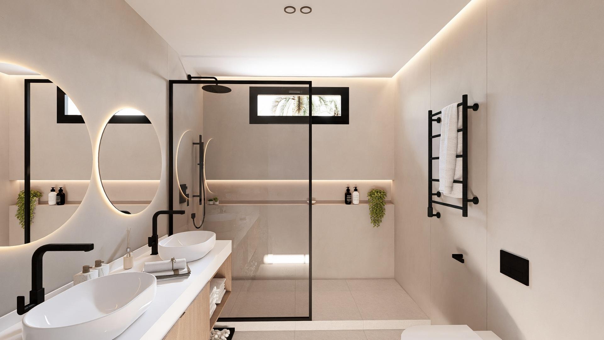 New Build - 3 Bedroom 3 Bathroom Villa in Baños y Mendigo - Altaona Golf  - Murcia