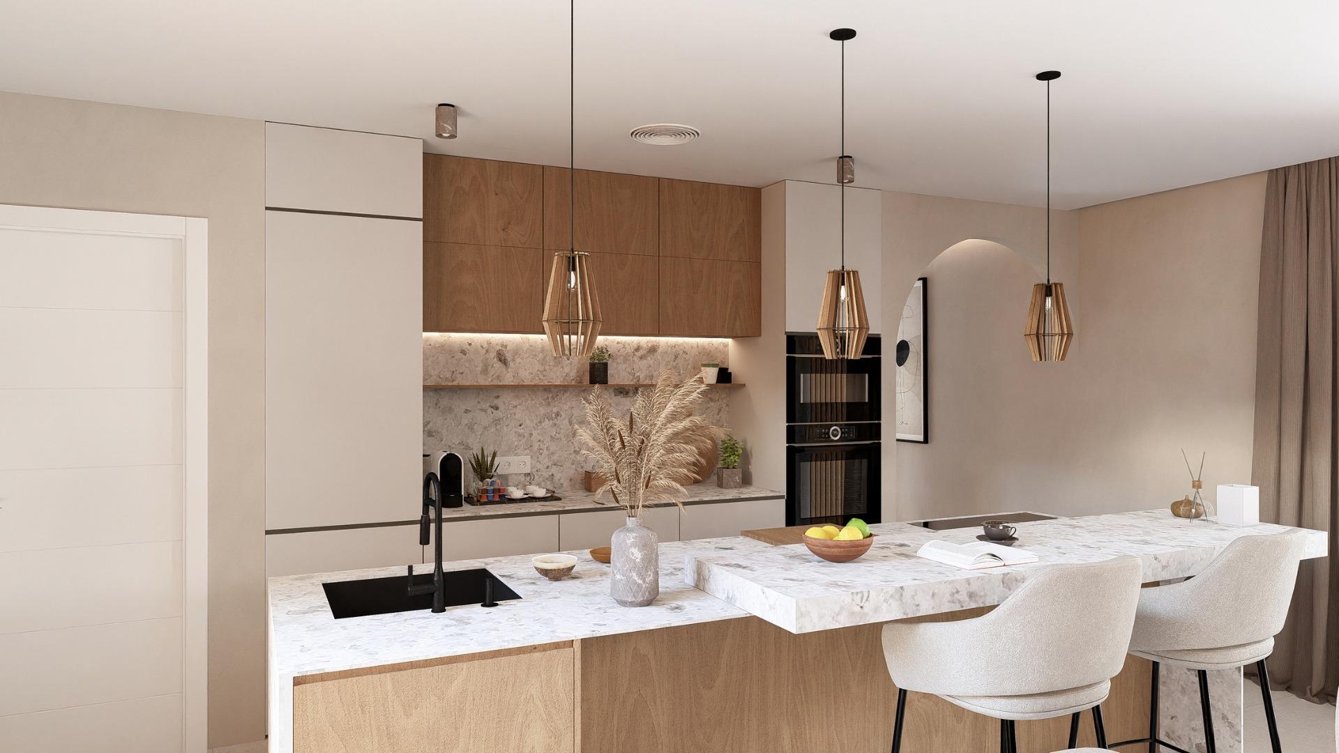 New Build - 3 Bedroom 3 Bathroom Villa in Baños y Mendigo - Altaona Golf  - Murcia