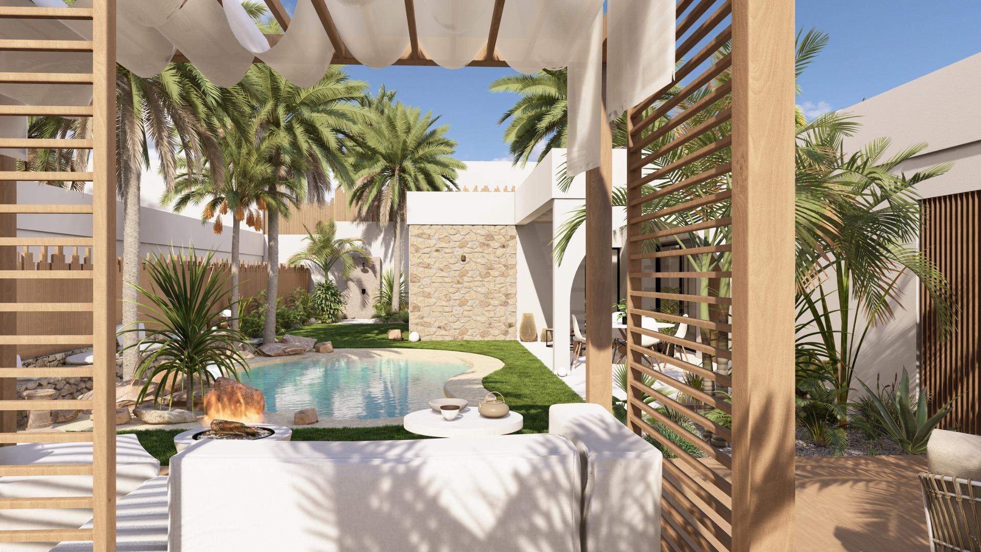 New Build - 2 Bedroom 2 Bathroom Villa in Baños y Mendigo - Altaona Golf  - Murcia