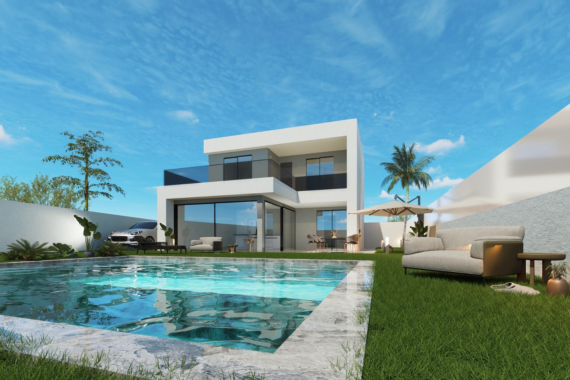 New Build - 3 Bedroom 3 Bathroom Villa in San Pedro del Pinatar - Los Plazas  - Murcia
