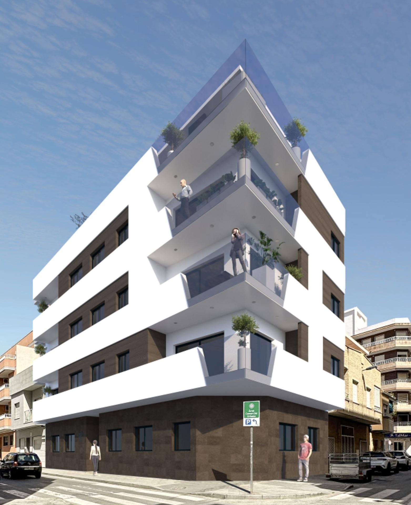 For sale - 2 Bedroom 2 Bathroom Apartment in Torrevieja - Playa Del Cura  - Alicante