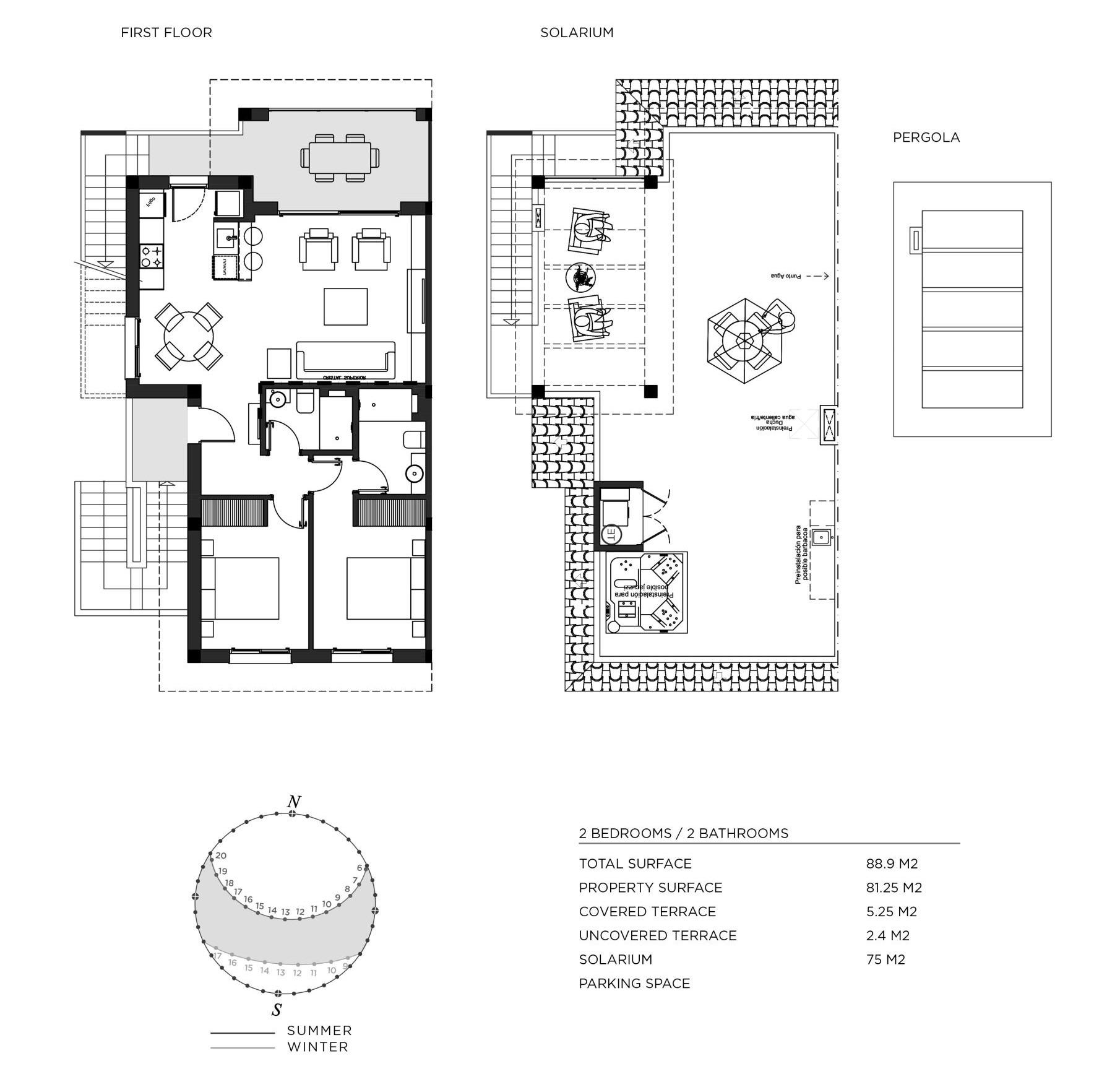 New Build - 2 Bedroom 2 Bathroom Bungalow in Rojales - Doña Pepa  - Alicante
