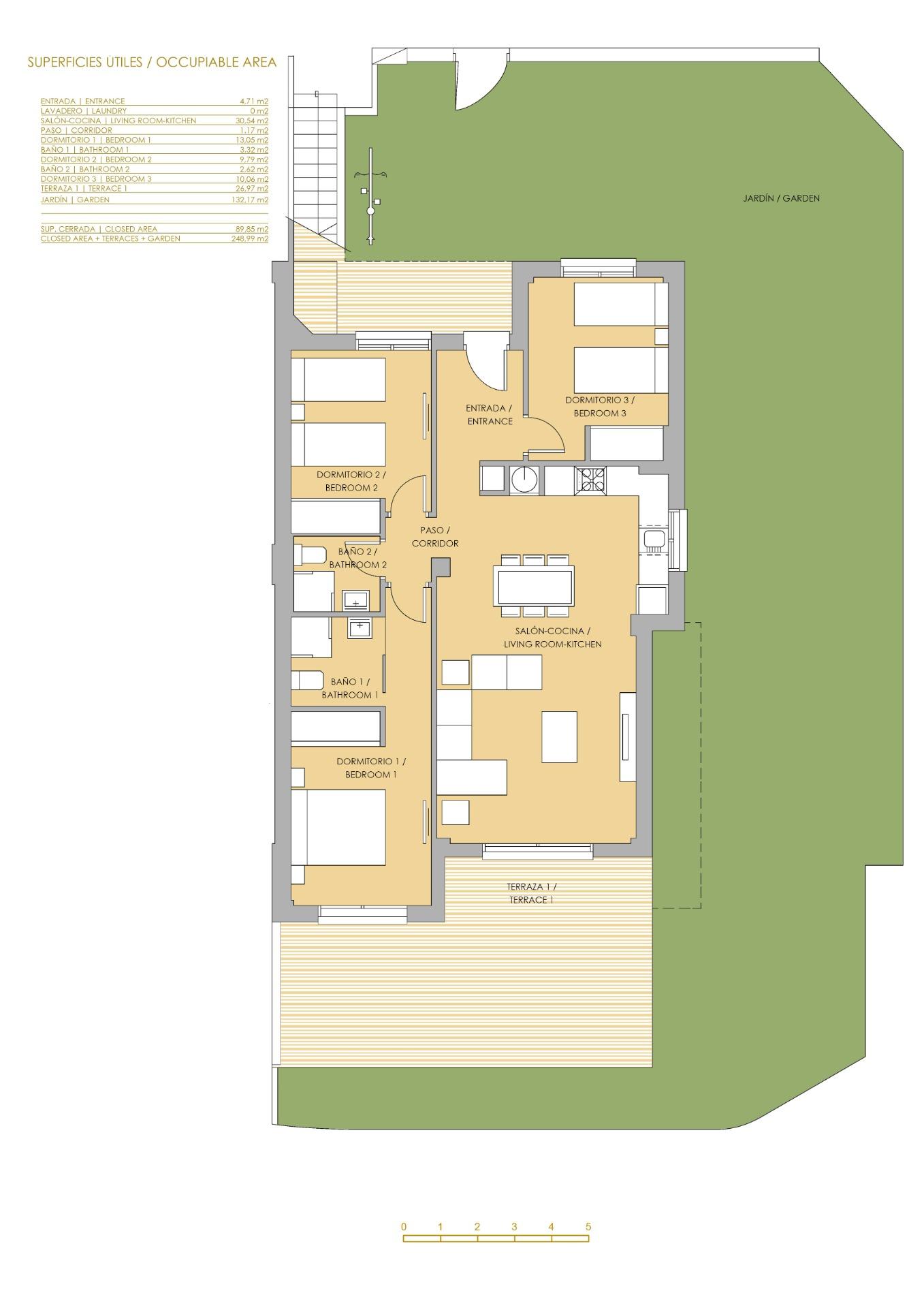 New Build - 3 Bedroom 2 Bathroom Bungalow in Orihuela - Vistabella Golf  - Alicante