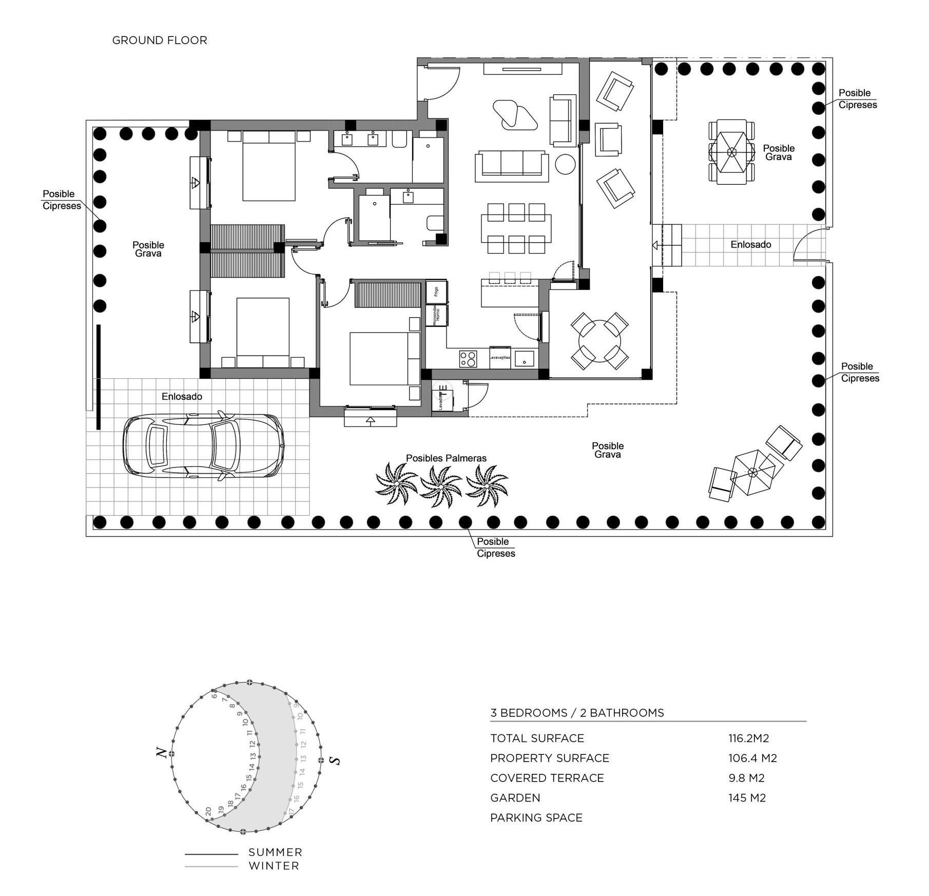 New Build - 3 Bedroom 2 Bathroom Bungalow in Rojales - Doña Pepa  - Alicante