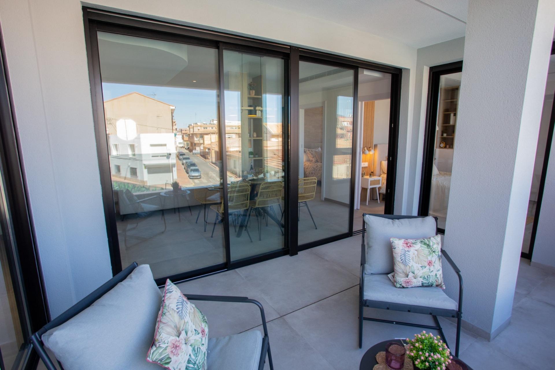 New Build - 3 Bedroom 2 Bathroom Apartment in San Pedro del Pinatar - Centro  - Murcia