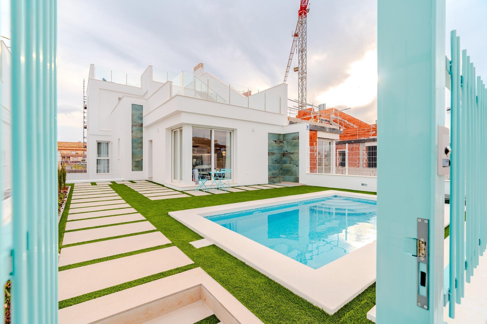 New Build - 3 Bedroom 3 Bathroom Villa in Los Alcazares - Torre del Rame  - Murcia