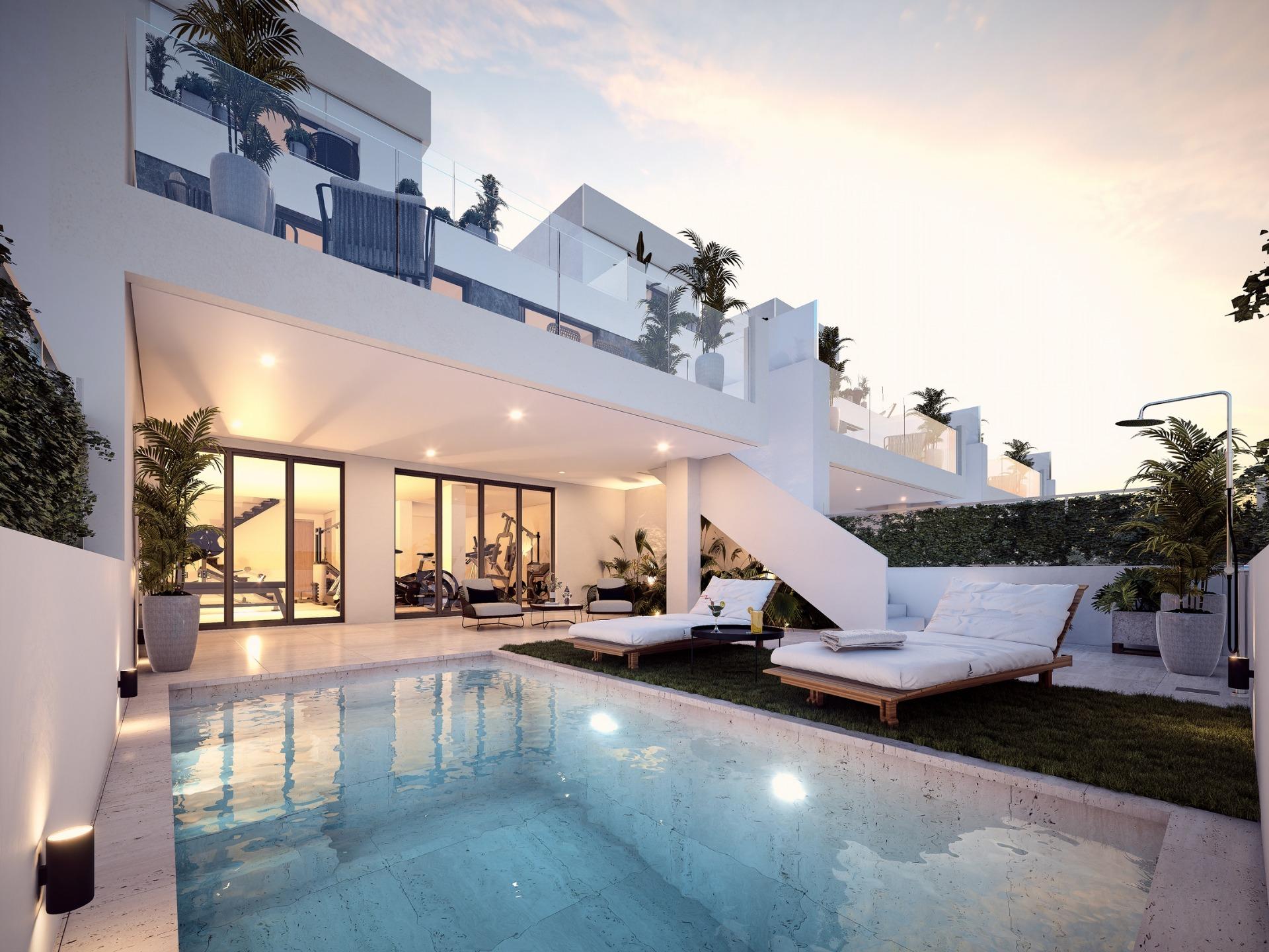 New Build - 3 Bedroom 4 Bathroom Villa in Los Alcazares - Serena Golf  - Murcia