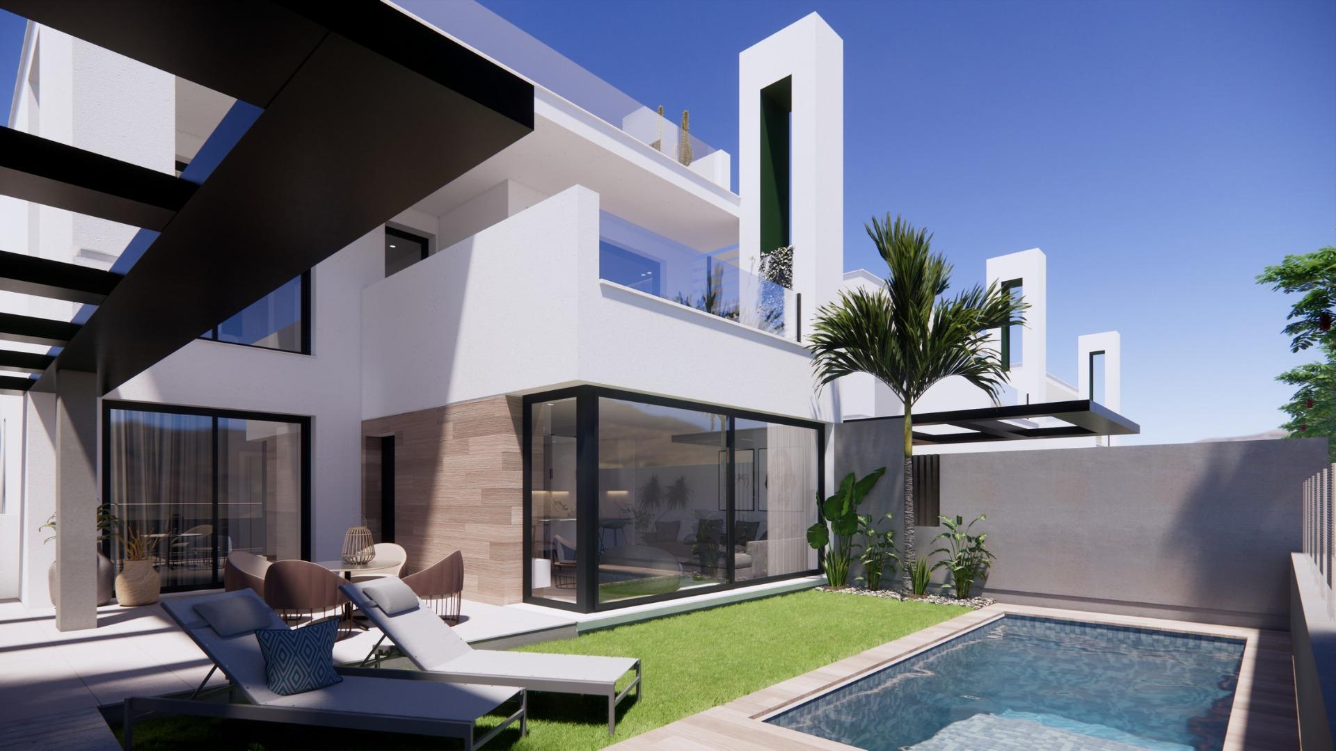 New Build - 3 Bedroom 3 Bathroom Villa in Santa Rosalia Lake and Life Resort  - Santa Rosalia Lake and Life Resort  - Murcia