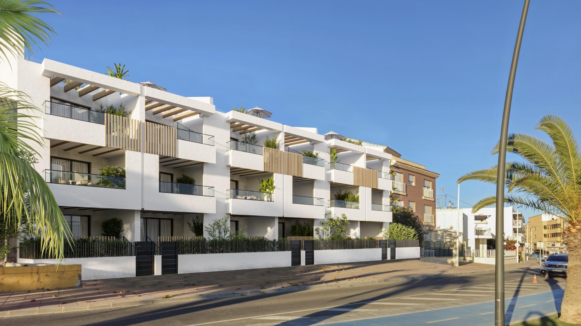 New Build - 3 Bedroom 2 Bathroom Apartment in San Pedro del Pinatar - Playa Villananitos  - Murcia