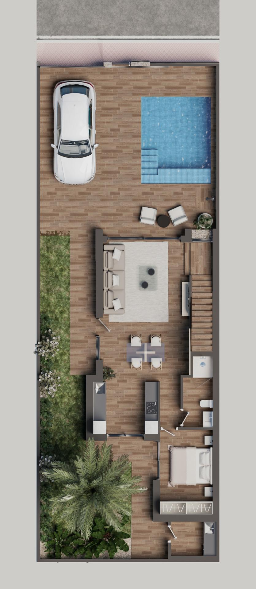 New Build - 3 Bedroom 3 Bathroom Villa in San Pedro del Pinatar - Pueblo  - Murcia
