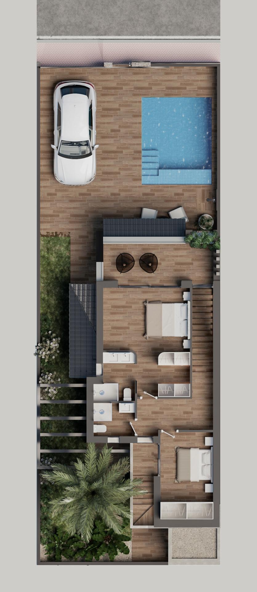 New Build - 3 Bedroom 3 Bathroom Villa in San Pedro del Pinatar - Pueblo  - Murcia