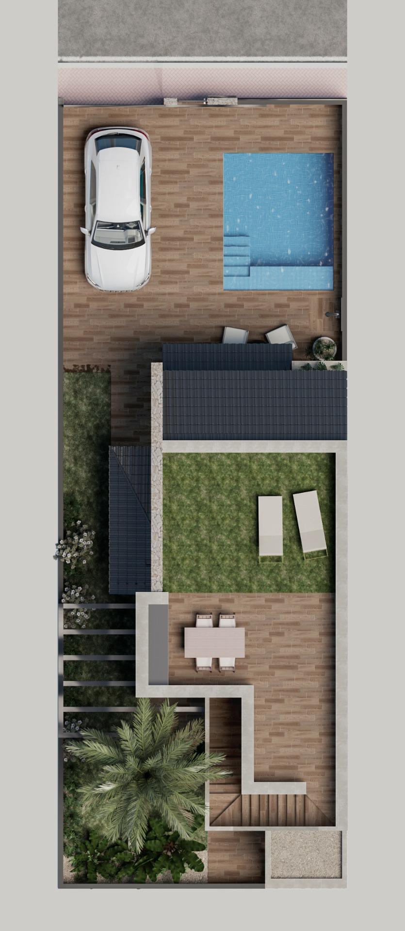 New Build - 3 Bedroom 3 Bathroom Villa in San Pedro del Pinatar - Pueblo  - Murcia
