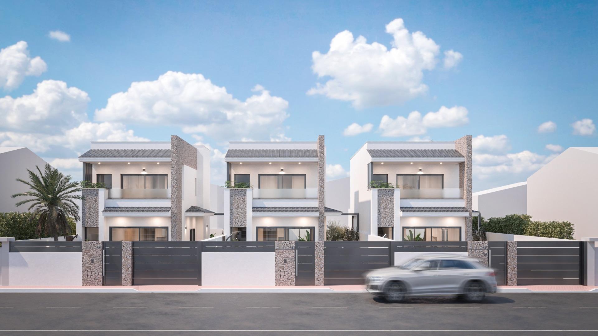 New Build - 3 Bedroom 3 Bathroom Villa in San Pedro del Pinatar - Pueblo  - Murcia