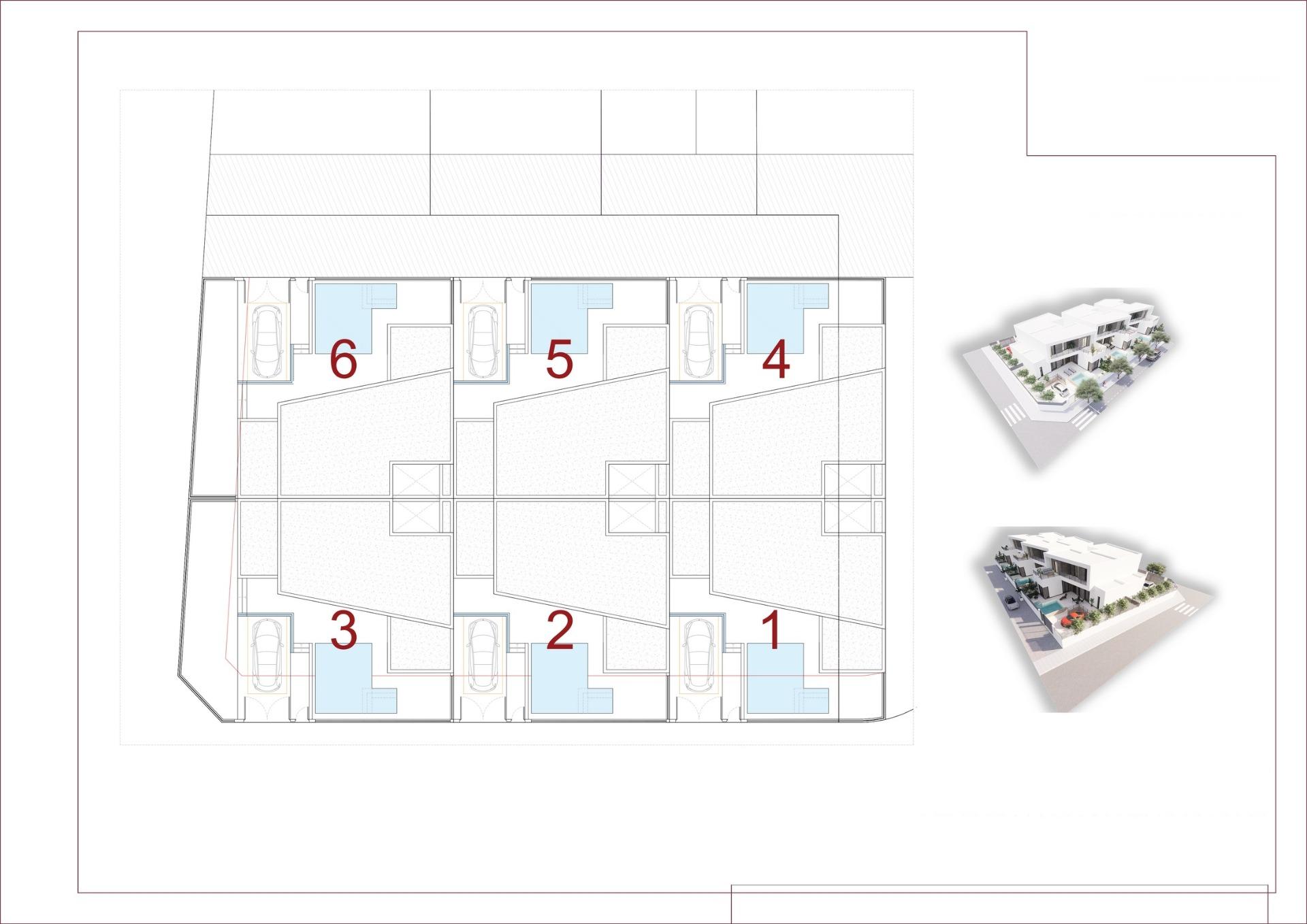 For sale - 3 Bedroom 3 Bathroom Semi Detachede in Dolores - urbanizacion  - Alicante