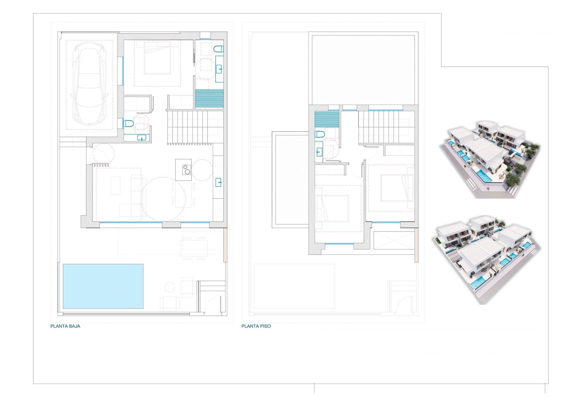 For sale - 3 Bedroom 3 Bathroom Villa in Dolores - urbanizacion  - Alicante