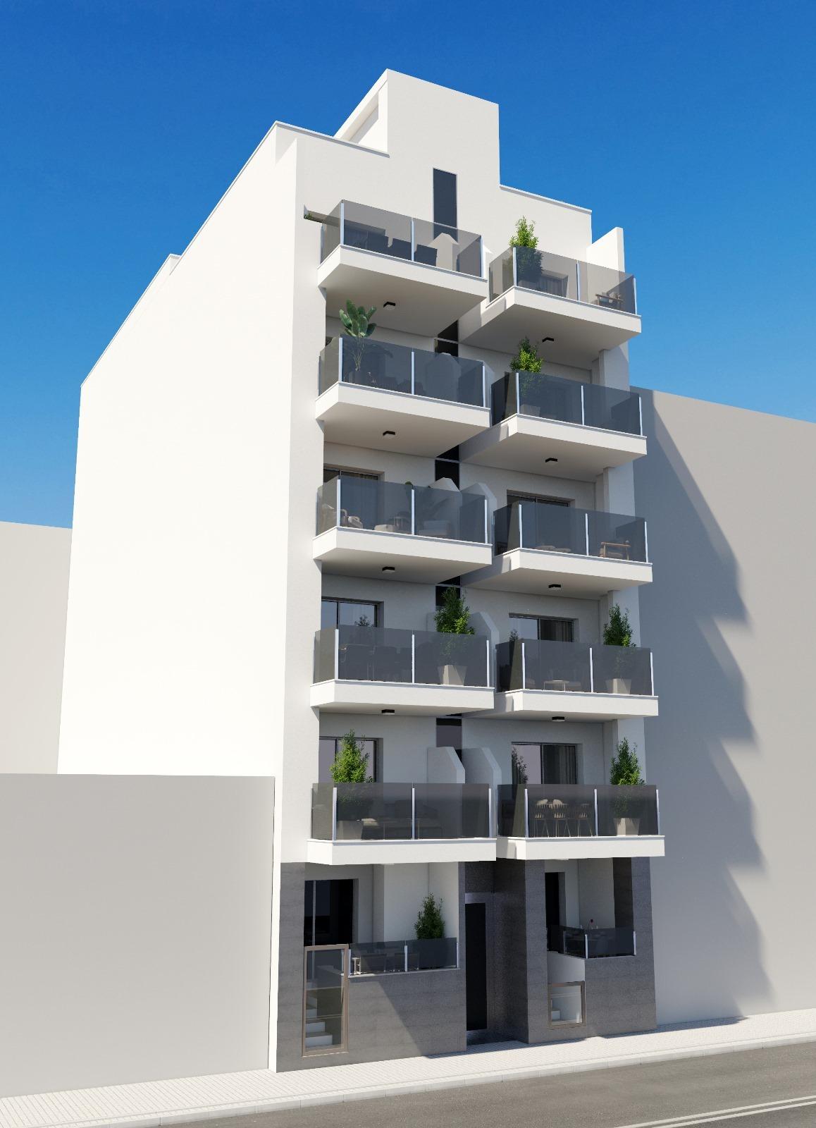 For sale - 3 Bedroom 2 Bathroom Apartment in Torrevieja - Playa de El Cura  - Alicante