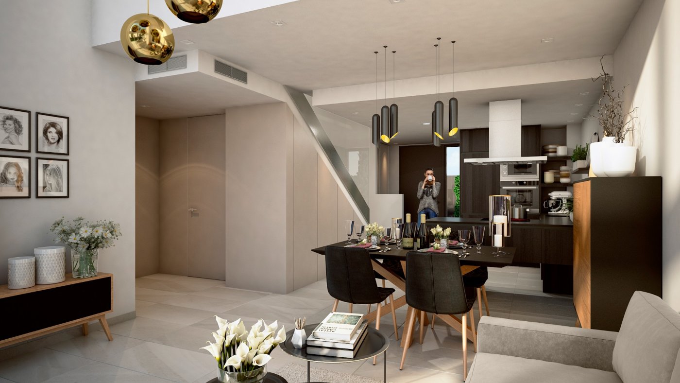 New Build - 3 Bedroom 2 Bathroom Villa in Algorfa - La Finca Golf  - Alicante