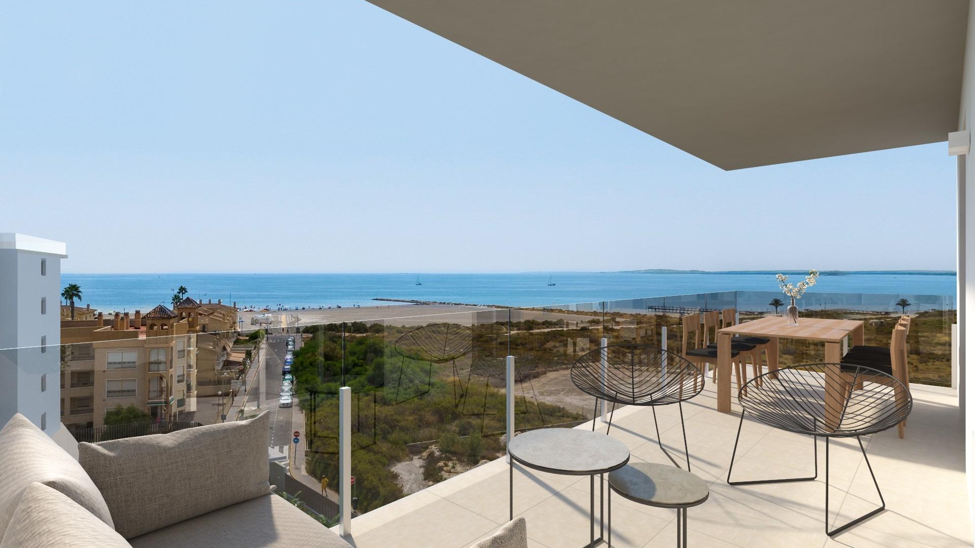 New Build - 2 Bedroom 2 Bathroom Penthouse in Santa Pola - Playa Tamarit  - Alicante