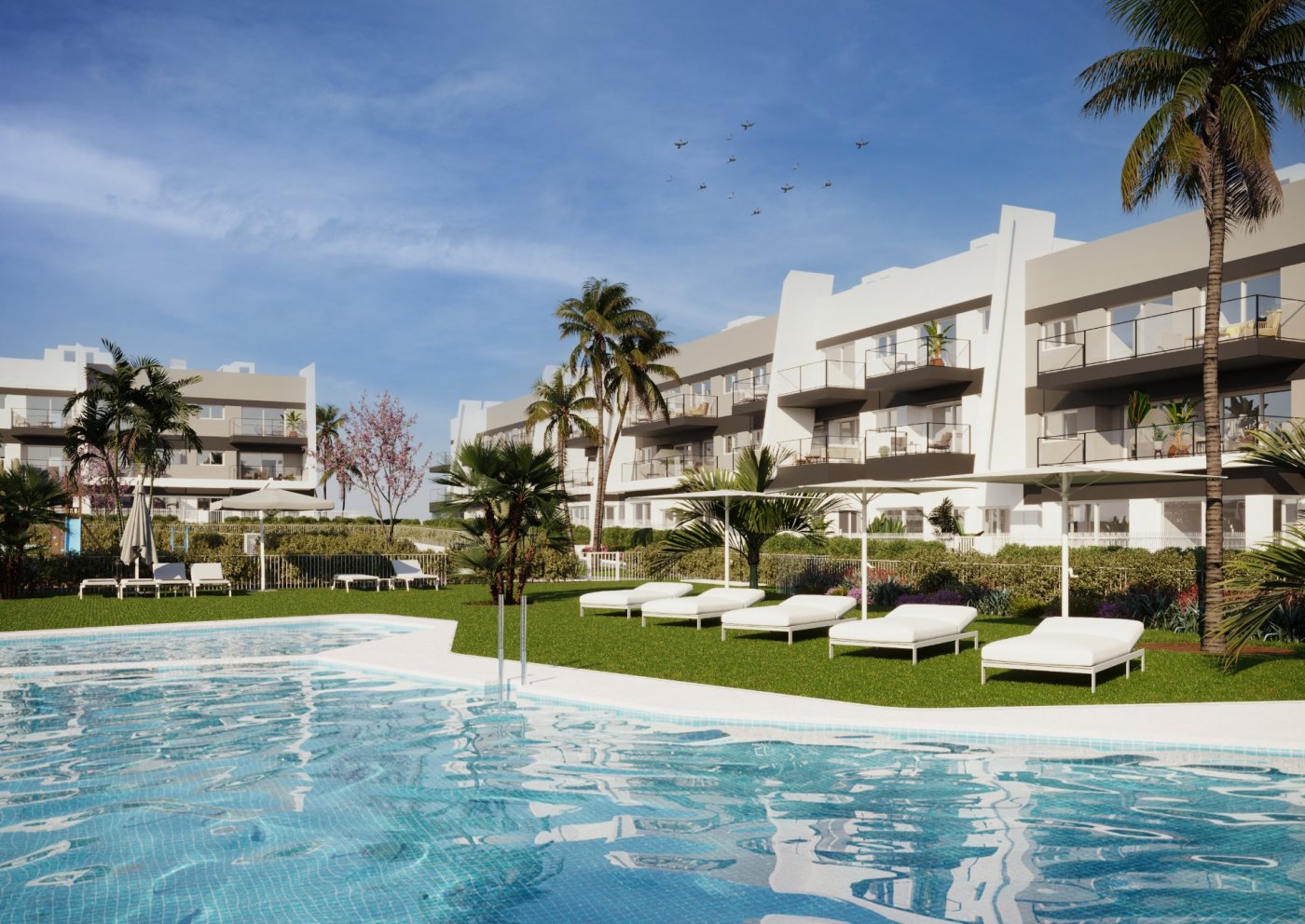 New Build - 3 Bedroom 2 Bathroom Apartment in Gran Alacant - Gran Alacant  - Alicante