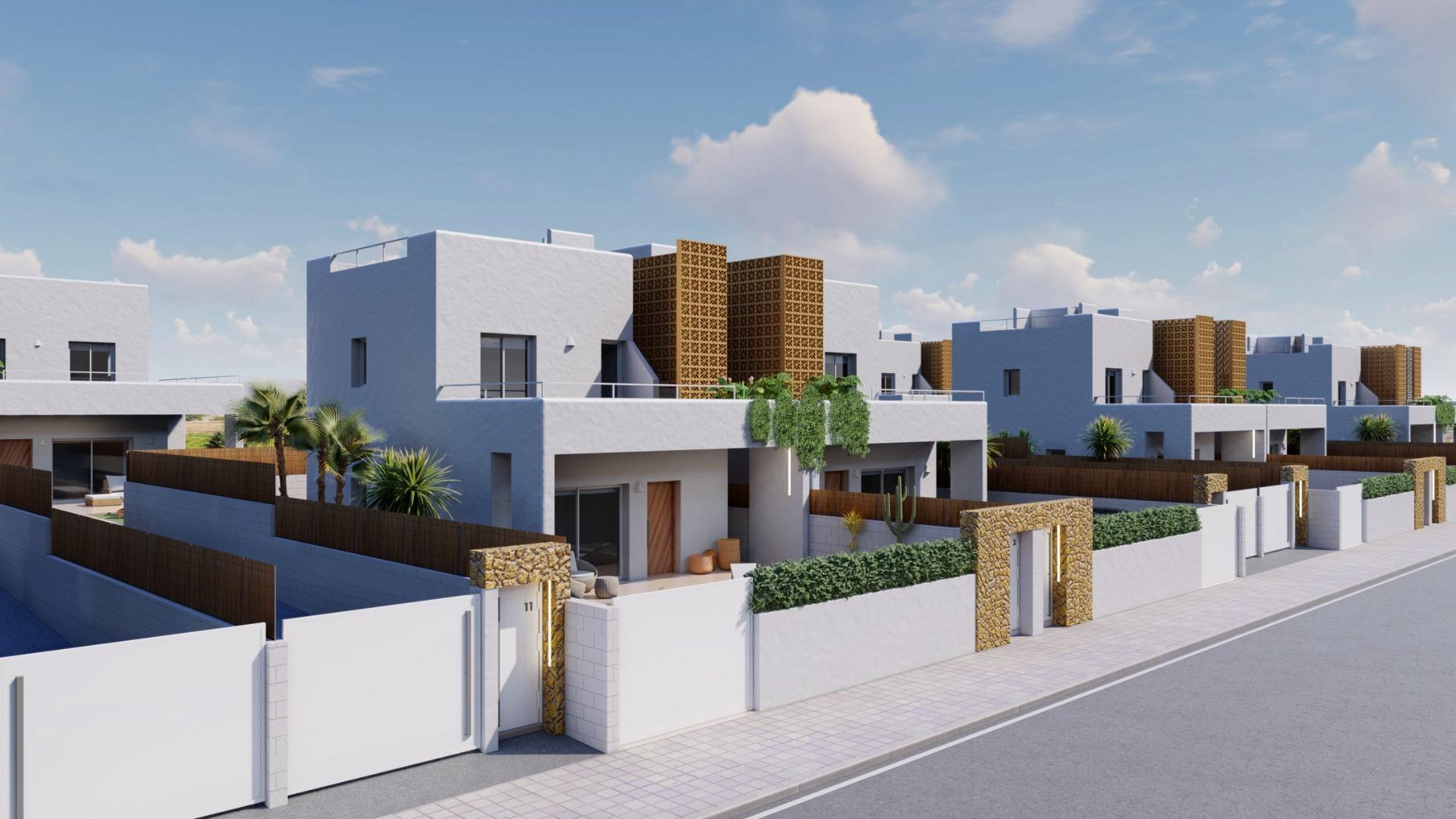 New Build - 3 Bedroom 3 Bathroom Villa in Pilar de La Horadada - Polideportivo  - Alicante